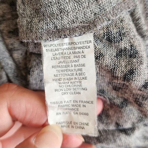 VEX Collection Women's Size 24 V-neck Tunic Long Blouse Top Sleeveless France - Picture 11 of 11